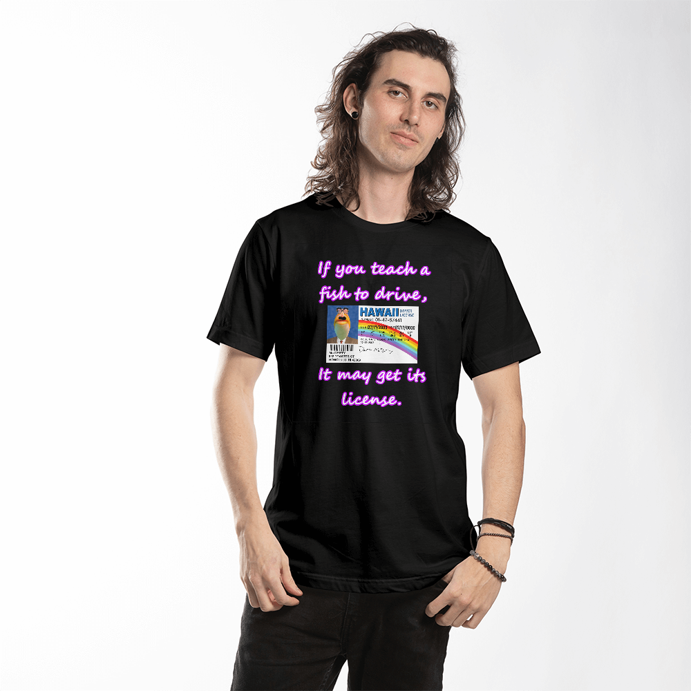 Fish Mc Fishy License T-Shirt