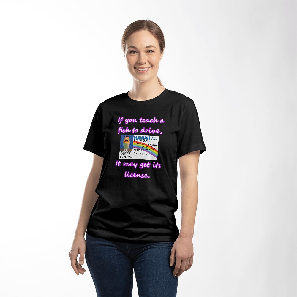 Fish Mc Fishy License T-Shirt