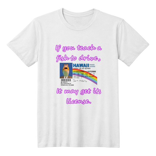 Fish Mc Fishy License T-Shirt